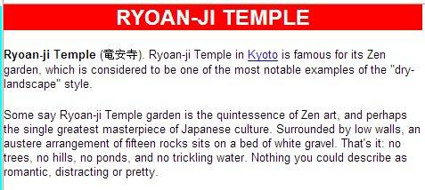 Ryoanjo temple